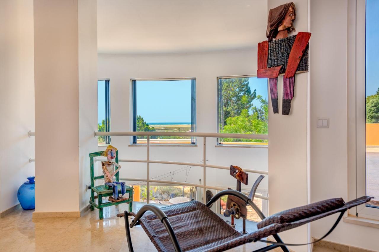 Meia Lua - Your Private Artsy Paradise Overlooking The Ria Formosa With Pool And Sea Views Near Barril Beach, Tavira Luz de Tavira Exterior photo